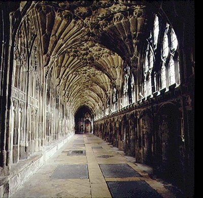 Gloucester Cathedral, Fan Vaulted Cloister by English School